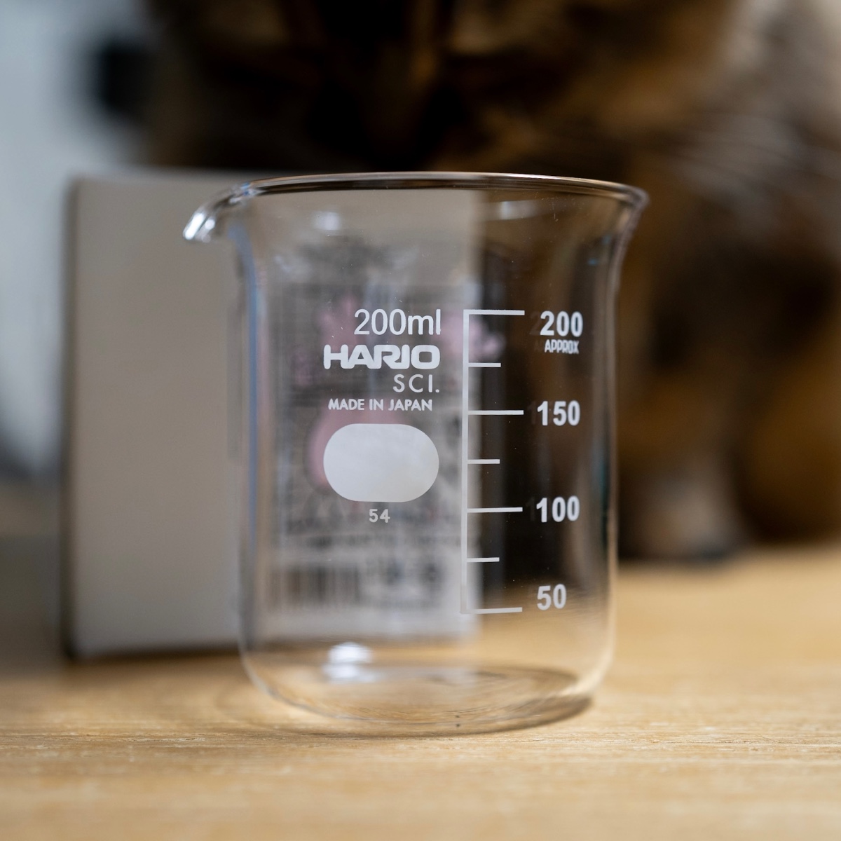 うさぎ先生のビーカーグラス: HARIO